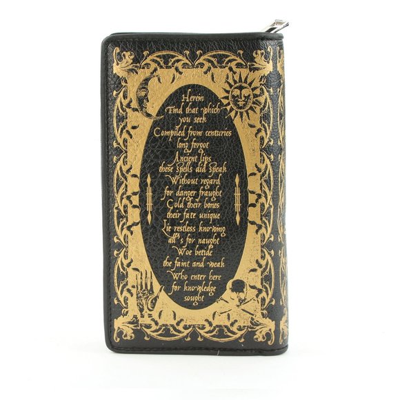 Book of Spells Wallet - Book Lover Gifts - Novelty Wallets - Picture 3 of 5